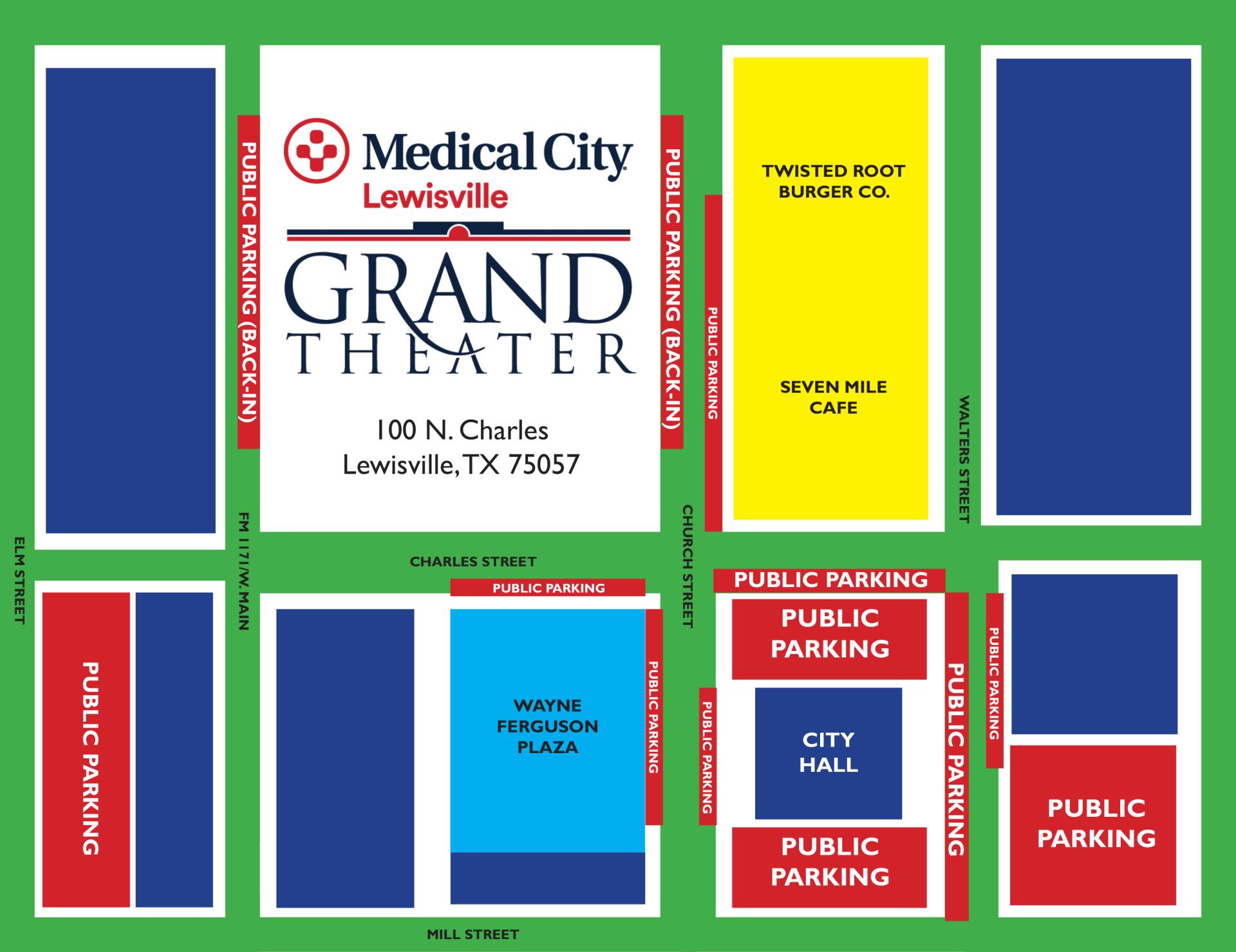 MCL parking map 2020